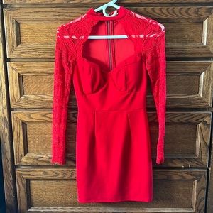 Red Hello Molly dress